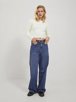 JACK & JONES JJXX JXREESE OPEN BACK KNIT Triko Kadın