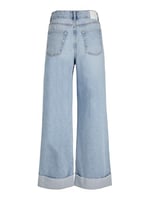JACK & JONES JJXX JXTOKYO WIDE FOLD UP HW R6169 DNM LN Jean Kadın
