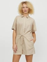 JACK & JONES JJXX JXTRALA LINEN BLEND PLAYSUIT WVN Şort Kadın
