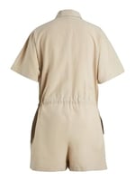 JACK & JONES JJXX JXTRALA LINEN BLEND PLAYSUIT WVN Şort Kadın
