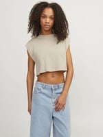 JACK & JONES JJXX JXZOE SL RLX SHORT TEE JRS SN Tişört Kadın