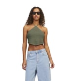 JACK & JONES JJXX JXZURI HALTERNECK TOP KNIT Triko Kadın