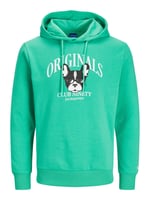 JACK & JONES JORBEWARE SWEAT HOOD FST Sweatshirt Erkek