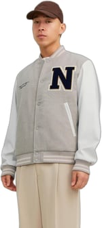 JACK & JONES JORCOLLEGE WOOL BLEND BOMBER NOOS Mont Ceket Erkek