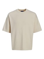 JACK & JONES JORJAMES KNIT SS TEE Triko Erkek