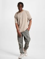 JACK & JONES JORSANTORINI STRIPE TEE SS CREW NECK Tişört Erkek