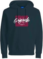 JACK & JONES JORSERGEY SWEAT HOOD FST Sweatshirt Erkek