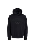 JACK & JONES JORSHADOW Kapüşonlu Sweatshirt Siyah, 12248784