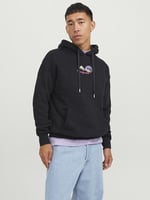 JACK & JONES JORSILVERLAKE SWEAT HOOD Sweatshirts Erkek