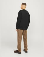 JACK & JONES Jprblachad Branding Sweat Crew Neck Sn Sweatshirt Erkek
