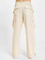 JACK & JONES JPSTBILL JJNATE LINEN BLEND CARGO JOGGER Kargo Pantolon Erkek