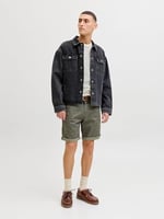 JACK & JONES JPSTBOWIE SHORTS SA PRINTED MID SN Chino Şort Erkek