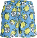 JACK & JONES JPSTFIJI JJSWIM AOP SS24 LY JNR Deniz Şortu Erkek çocuk