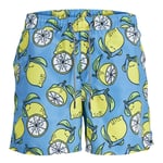 JACK & JONES JPSTFIJI JJSWIM AOP SS24 LY JNR Deniz Şortu Erkek çocuk