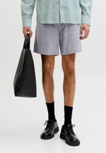 JACK & JONES JPSTJAIDEN JJSUMMER LINEN BLEND SHORT SN Şort Erkek