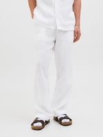 JACK & JONES JPSTKARL LAWRENCE LINEN CHINO SN Pantolon Erkek