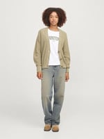 JACK & JONES JXELIANA TWIST CARDIGAN KNIT NOOS Kazak Kadın