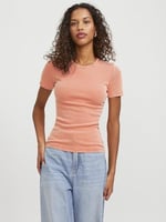 JACK & JONES JXFRANKIE WASH SS STR TEE JRS NOOS Tişört Kadın