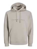 JACK & JONES Kabartma Baskılı Kapüşonlu Sweatshirt, 12233972