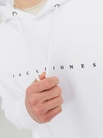 JACK & JONES Kabartma Baskılı Kapüşonlu Sweatshirt, 12233972 - Bedenler: S, M, L, XL, XXL