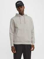 JACK & JONES Kabartma Baskılı Kapüşonlu Sweatshirt, 12233972