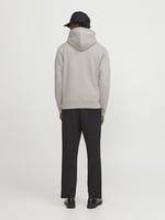 JACK & JONES Kabartma Baskılı Kapüşonlu Sweatshirt, 12233972