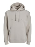 JACK & JONES Kabartma Baskılı Kapüşonlu Sweatshirt, 12233972