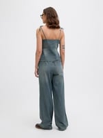 JACK & JONES Kadın Tişört JXTUVA DENIM TOP DNM