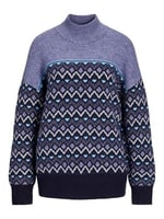 Jack & Jones Kadın Yüksek Yaka Triko Uzun Kollu Jjxx Jxrupa High Neck Knit