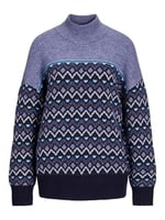 Jack & Jones Kadın Yüksek Yaka Triko Uzun Kollu Jjxx Jxrupa High Neck Knit