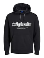 Jack & Jones Kapüşon Yaka Sweatshırt, L, 12246802, Siyah, erkek