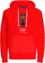 Jack & Jones Kapüşon Yaka Yeşil Erkek Sweatshirt JORDENIMDOG SWEAT HOOD