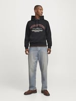 JACK & JONES Kapüşonlu Baskılı Sweatshirt, 12265823