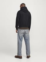 JACK & JONES Kapüşonlu Baskılı Sweatshirt, 12265823
