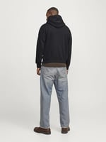 JACK & JONES Kapüşonlu Baskılı Sweatshirt, 12265823