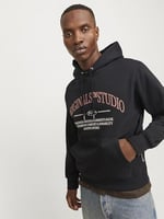 JACK & JONES Kapüşonlu Baskılı Sweatshirt, 12265823