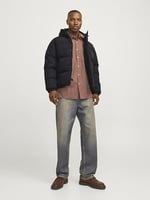 Jack & Jones Kapüşonlu Puffer Mont JJEBRADLEY PUFFER HOOD SN, 12256974_JJEBRADLEY PUFFER HOOD SN