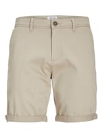 JACK & JONES Male Chino Şort Regular Fit Chino Şort, Crockery, S
