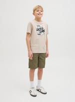 Jack & Jones Normal Bel Haki Erkek Çocuk Şort, 12274580