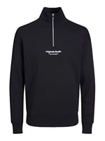 JACK & JONES ORIGINALS JORVESTERBRO SWEAT QUARTER ZIP HN SN Sweatshirt Erkek