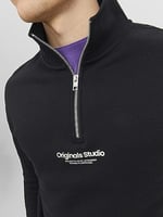 JACK & JONES ORIGINALS JORVESTERBRO SWEAT QUARTER ZIP HN SN Sweatshirt Erkek