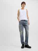 JACK & JONES Rahat Kesim Jean Pantolon Blue Denim, 12237306