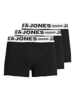 JACK & JONES SENSE TRUNKS 3-PACK NOOS Boxer Külot Erkek