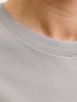 Jack & Jones Siyah Logo Baskılı Bisiklet Yaka T-shirt, 12151955-4