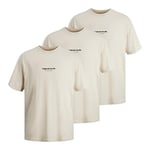 JACK & JONES Yuvarlak Yaka T-Shirt, 12240121