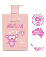 Jack N' Jıll Jack N Jill Çocuklar İçin Tamamen Doğal Saç Ve Vücut Şampuanı (Pembe Kutu) - 300 Ml