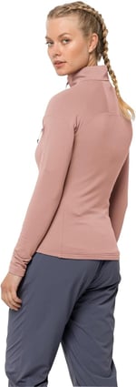 Jack Wolfskin 1710981_2919 Prelight FZ W Rose Dawn Kadın Polar Pembe S