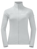 Jack Wolfskin 1710981_6709 Prelight FZ W Cool Grey Kadın Outdoor Polar Gri XS