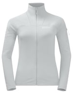Jack Wolfskin 1710981_6709 Prelight FZ W Cool Grey Kadın Outdoor Polar Gri S