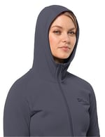 Jack Wolfskin BAISELBERG HOODED FZ W POLAR CEKET Kadın